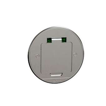 Unica System+ - Prise de sol XS IK08 IP44 - 2P+T - ronde métal|Schneider Electric-SCHINS52103