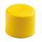 Bouchon jaune pour conduits D25mm
