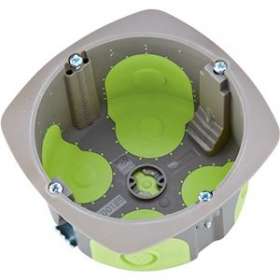 Boîte simple d'appareillage R'Box D 85 mm 1 poste profondeur 50 mm 32 A|Bizline-BIZ500185