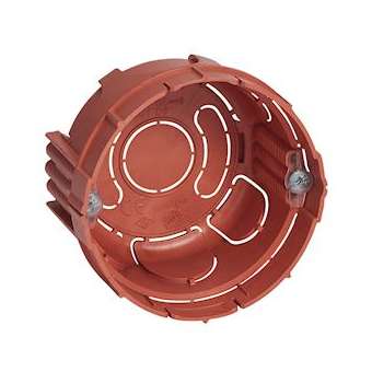 Boîte monoposte Batibox maçonnerie D67mm avec vis - profondeur 40mm|Legrand-LEG080108