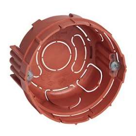 Boîte monoposte Batibox maçonnerie D67mm avec vis - profondeur 40mm|Legrand-LEG080108