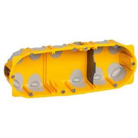 Boîte multipostes Ecobatibox 3 postes 6 à 8 modules - profondeur 40mm|Legrand-LEG080023