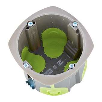 Boîte simple d'appareillage R'Box D 67 mm 1 poste profondeur 60 mm|Bizline-BIZ500160