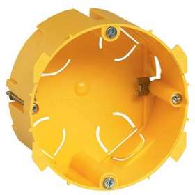Boîte Batibox cloisons sèches pour prise 20 et 32A 1 poste - profondeur 50mm|Legrand-LEG089358