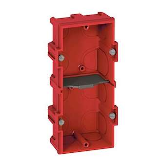 Boîte multiposte Batibox maçonnerie 2 postes ou 4 à 5 modules - profondeur 40mm|Legrand-LEG080142