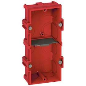 Boîte multiposte Batibox maçonnerie 2 postes ou 4 à 5 modules - profondeur 40mm|Legrand-LEG080142