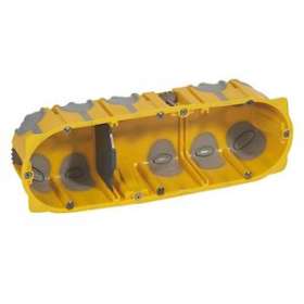 Boîte multipostes Ecobatibox 3 postes ou 6 à 8 modules - profondeur 50mm|Legrand-LEG080033