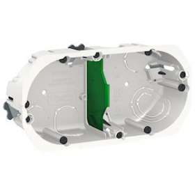 Multifix - boîte d'encastrement - D 67mm - prof 40mm - 2 postes entraxe 71 mm|Schneider Electric-SCHIMT35924