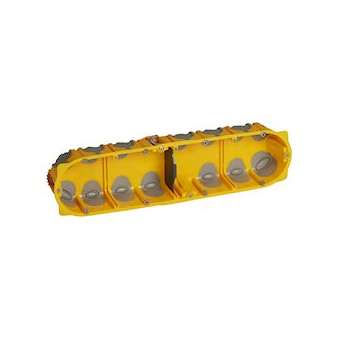 Boîte multipostes Ecobatibox 4 postes 8 à 10 modules - profondeur 40mm|Legrand-LEG080024