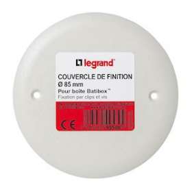 Couvercle pour boîte à encastrer Batibox maçonnerie - D85mm|Legrand-LEG090580