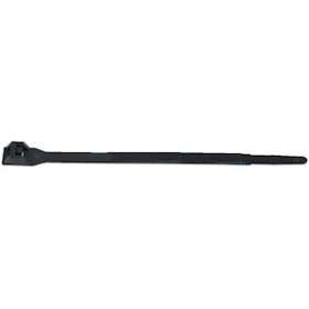 Collier d'installation PA 6.6 tête simple 180 x 9 mm noir (x 100)|Bizline-BIZ669180