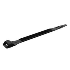 Collier Colson noir protégé ultraviolet denture extérieure larg.9mm, long. 123mm|Legrand-LEG031910