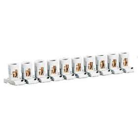 Barrette de 10 bornes séparables avec capacité par borne 2x35mm² et pas 25mm|Legrand-LEG034004