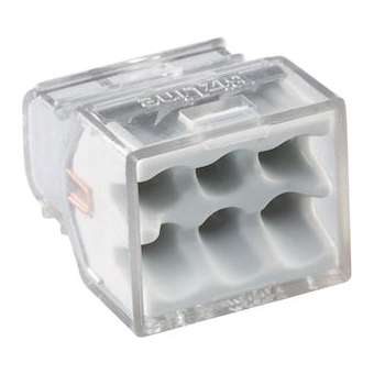 Borne de connexion CHRISTA'L MINI 6 entrées (x 100)|Bizline-BIZ300606