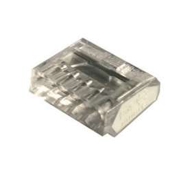 50 Bornes de connexion STAND 5 entrées pour fils rigides 0,5 à 2,5mm2 24A-450V|Eaton Capri-CAP309287