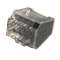 50 Bornes de connexion STAND 8 entrées pour fils rigides 0,5 à 2,5mm2 24A-450V