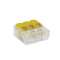 EASY CONNEX leviers jaune 3 entrées