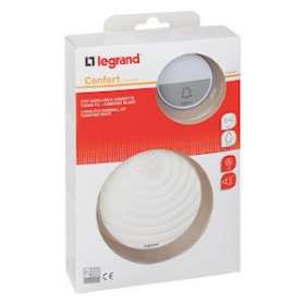 Kit carillon radio sans fil Confort à piles - blanc|Legrand-LEG094252