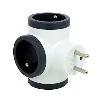 Fiche rotative 3x2P+T latérales 16A 230V 3680W|Legrand-LEG049435