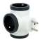Fiche rotative 3x2P+T latérales 16A 230V 3680W