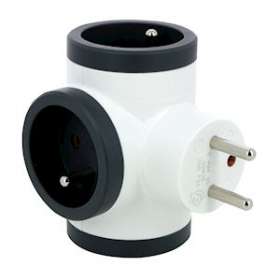 Fiche rotative 3x2P+T latérales 16A 230V 3680W|Legrand-LEG049435