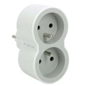 Fiche 2x2P+T frontales 16A 230V 3680W|Legrand-LEG049431