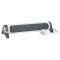 Rallonge 3x2P+T Surface - inter, cordon 1,5m, parafoudre et USB A+C- blanc/gris