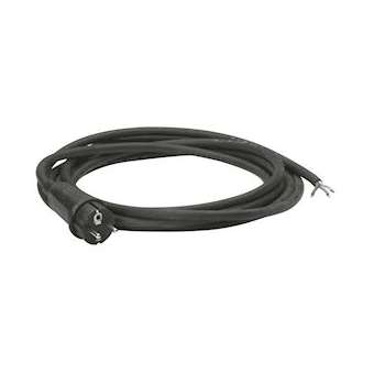 Rallonge à câbler avec fiche 2P+T 16A avec cordon caoutchouc 5m|Legrand-LEG051635