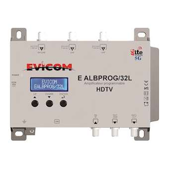 Amplificateur 50 dB programmable 32 canaux à très haute sélectivité|Evicom-EVCEALBPROG32L