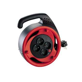 Enrouleur à usage domestique avec 4x2P+T avec éclips de protection longueur 10m|Legrand-LEG090970