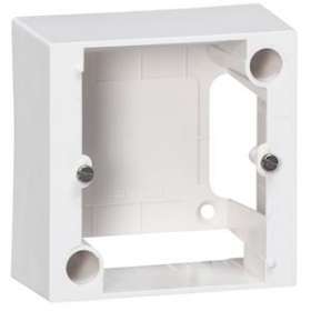 Cadre saillie 1 poste pour montage prise 80x80mm - 82x82x40mm - ivoire|Legrand-LEG055439