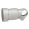 Prolongateur plastique 2P+T 16A à anneau - gris