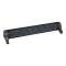 Rallonge 6x2P+T Surface avec interrupteur sans cordon - noir/gris foncé