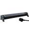 Rallonge 6x2P+T Surface avec inter, cordon 1,5m et parafoudre - noir/gris
