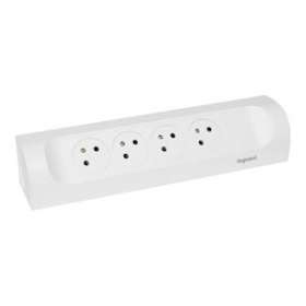 Rallonge d'angle 4x2P+T Surface - à câbler - blanc|Legrand-LEG049408