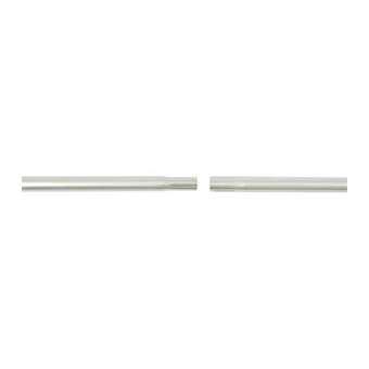 Tronçon acier emboîtable de 1,50 mètre D 40 mm x 1,2 mm. Zinc bleu|Erard-EAD801540