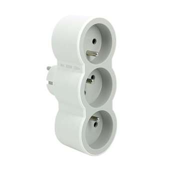 Fiche 3x2P+T frontales 16A 230V 3680W|Legrand-LEG049433