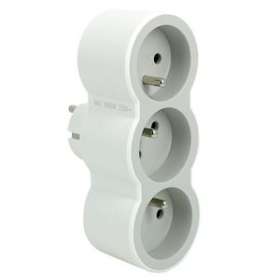 Fiche 3x2P+T frontales 16A 230V 3680W|Legrand-LEG049433