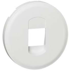 Enjoliveur Céliane pour prise haut parleur simple - Blanc|Legrand-LEG068211