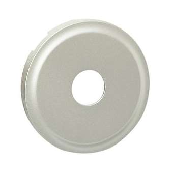 Enjoliveur Céliane pour prise télévision simple mâle ou typeF - finition titane|Legrand-LEG068582