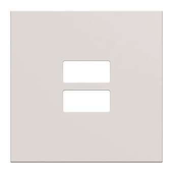 Enjoliveur chargeur USB gallery pure|Hager-HAGWXD112B