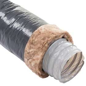 Gaine souple isolée ECOSOFT, isolation 25 mm, zéro phtalate, D 125 mm, long 6 m|S&P France ( Unelvent )-UNE813922
