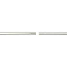 Tronçon acier emboîtable de 2 mètres D 40 mm x 1,2 mm - Zinc bleu|Erard-EAD802040