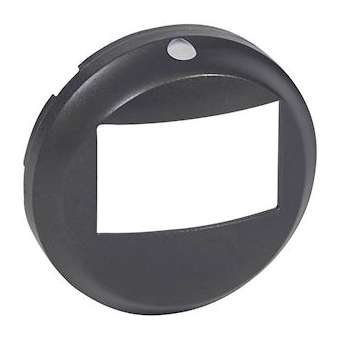 Enjoliveur Céliane détecteur de mouvements et luminosité - graphite|Legrand-LEG067999