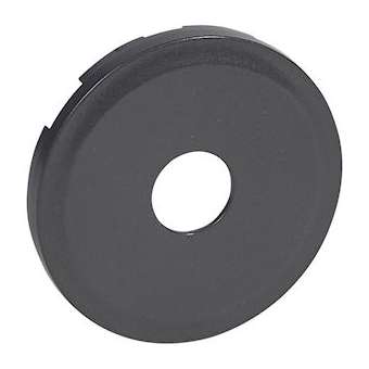 Enjoliveur Céliane pour prise télévision simple mâle ou typeF - graphite|Legrand-LEG067982