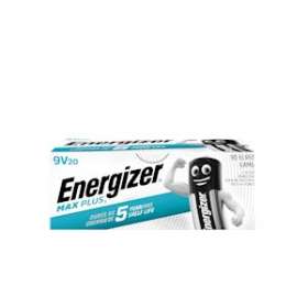 Pile alcaline Max Plus 9V x 20 notre pile alcaline qui dure le plus longtemps|Energizer france-RSN423204