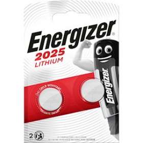 Pile miniature Lithium CR2025 x 2 fiable et longue duree|Energizer france-RSN248333