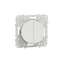Odace, va-et-vient + va-et-vient lumineux Blanc, 10 A, à vis, LED orange 1,5 mA