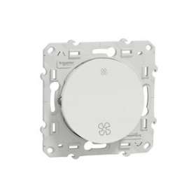 Odace, interrupteur VMC Blanc, sans position arrêt, à vis|Schneider Electric-SCHS520233
