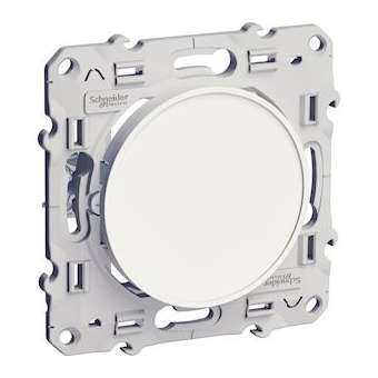 Odace, obturateur Blanc, à griffes|Schneider Electric-SCHS525666
